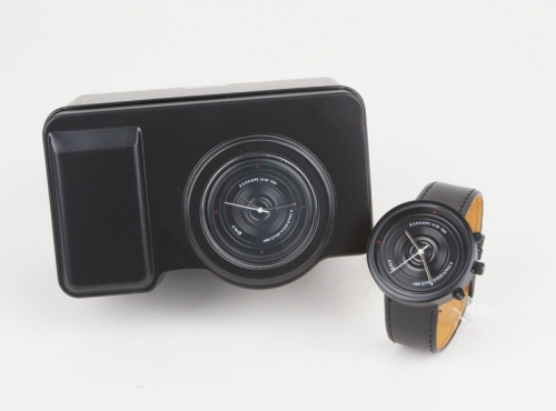 Stylish Camera Lens Watch